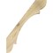 Ekena Millwork 6"W x 26"D x 34"H Olympic Rough Sawn Knee Brace, Douglas Fir BRC06X26X34OLY00RDF - alternate 3